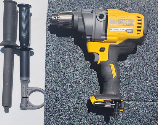 FLEXVOLT 60V MAX Cordless Brushless 1/2 in. Concrete Mud Mixer/Drill with E-Clutch (Tool Only)